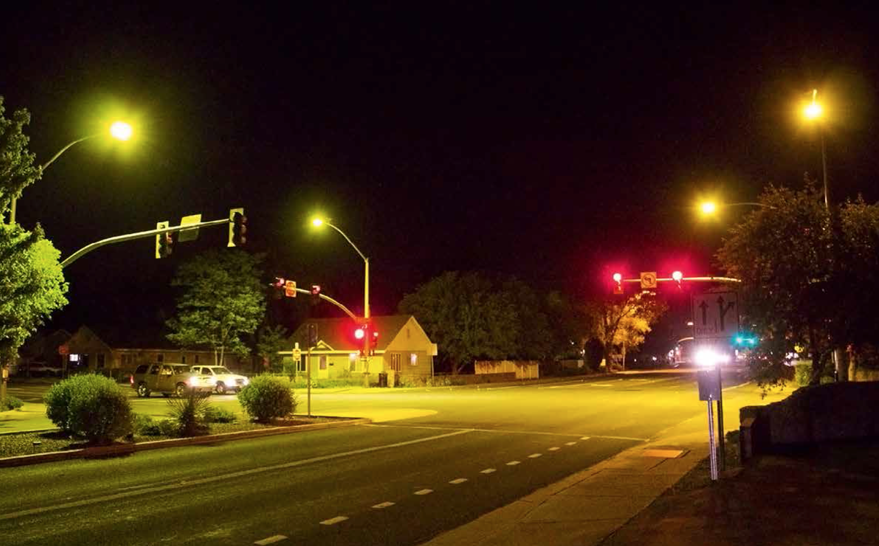 Amber led on sale street lights